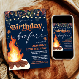 Convites Aniversário de Batida Moderna em Queda, Bacia de B