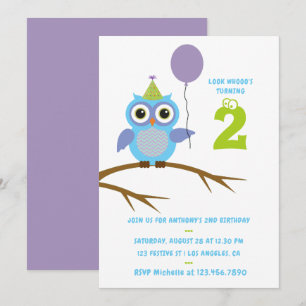 Convites Aniversário de Bebê ou Menino Pequeno de Qualquer