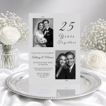 Aniversário de Bodas de Prata de 25 Anos Juntos