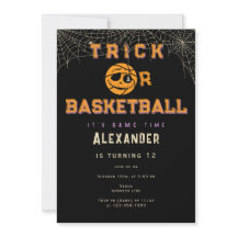 Aniversário de Bola de Halloween ou Basket