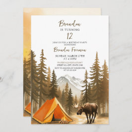 Convites Aniversário de Campanha em Marinha Branca