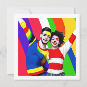 Convites Aniversário de Casal Gay