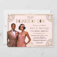 Aniversário de Casamento Afro-Americano dos Anos 2