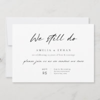 Aniversário de casamento de 25 anos minimalista si
