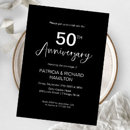 Convites Aniversário de Casamento de 50 Anos com Estilo