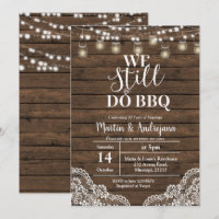 Aniversário de casamento de renda Ainda fazemos An