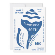 Aniversário de concha de praia