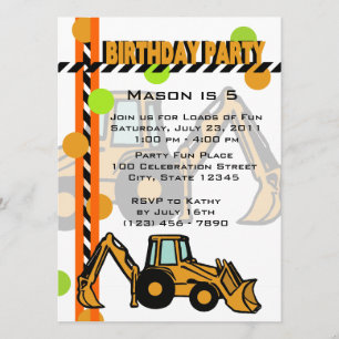 Convites Aniversário de Construção