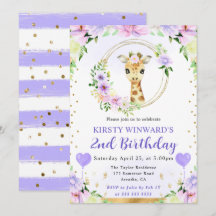 Aniversário de criança da Girafa da Selva de Cacho