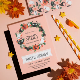 Convites Aniversário de criança da Terra das Bruxas do Feli