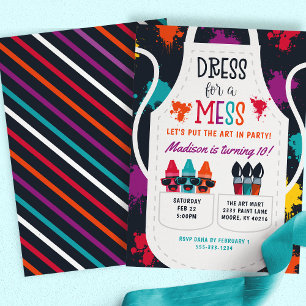 Convites Aniversário de criança de Arte do Artesanato de Pa