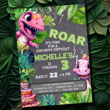 Aniversário de criança de Dinossauro Gelado Menino