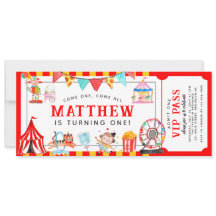 Aniversário de criança de Entrada de Ingresso no C