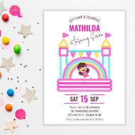 Convites Aniversário de criança Digital de Salto de Salto