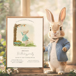 Convites Aniversário de criança e Jogo do Peter Rabbit