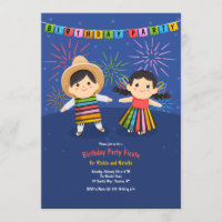 Aniversário de criança Latino-Americano Fiesta