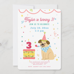 Convites Aniversário de criança personalizado cereja