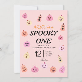 Convites Aniversário de Dia das Bruxas Spooky