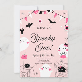 Convites Aniversário de Dia das Bruxas Spooky