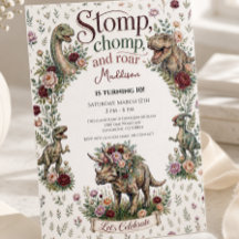 Aniversário de Dinossauro para Meninas