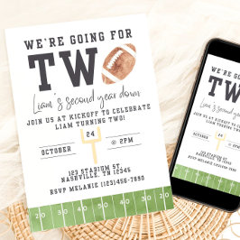 Convites Aniversário de Futebol, Segundo Aniversário do Con