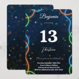 Convites Aniversário de Menino Editável