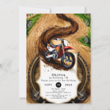 Aniversário de motocicleta rápido para crianças