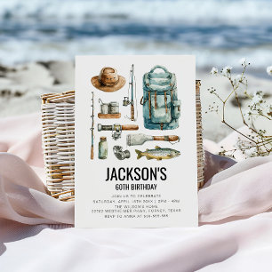 Convites Aniversário de Pesca