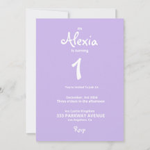 Aniversário de princesa branca e roxa
