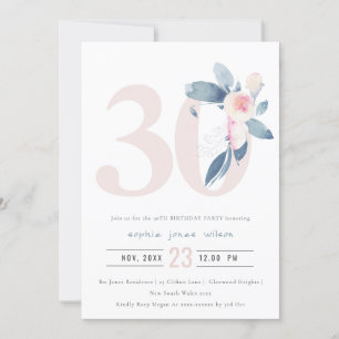 CONVITES ANIVERSÁRIO DE QUALQUER IDADE DE 30 DE ANIVERSÁR