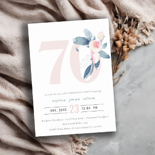 CONVITES ANIVERSÁRIO DE QUALQUER IDADE DE 70 DE ANIVERSÁR