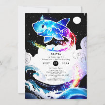 Aniversário de Tubarão Mágico Deepsea
