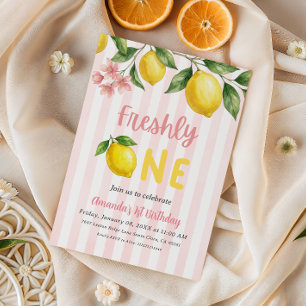 Convites Aniversário de Um Ano da Freshly One no Mercado de