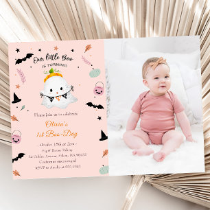 Convites Aniversário de um ano do nosso pequeno Boo