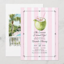 Aniversário de Verão Chic Preppy Old Money Costeir
