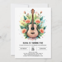 Aniversário de Violão Acústico Encantado