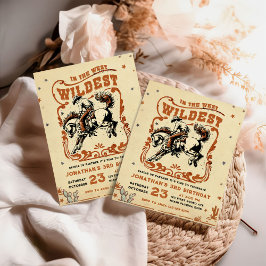 Convites Aniversário do 3º Rodeo Ocidental