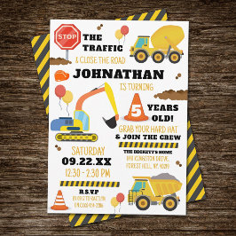 Convites Aniversário do 5 de Construção