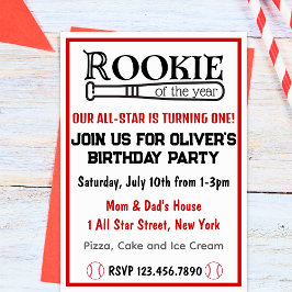 Convites Aniversário do Ano Transformando 1rua de Um Rapaz