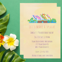 Aniversário do Aquapark Waterslides do Parque Natu