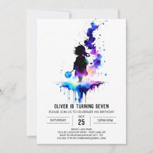 Convites Aniversário do Assistardry Imprimível Encantado