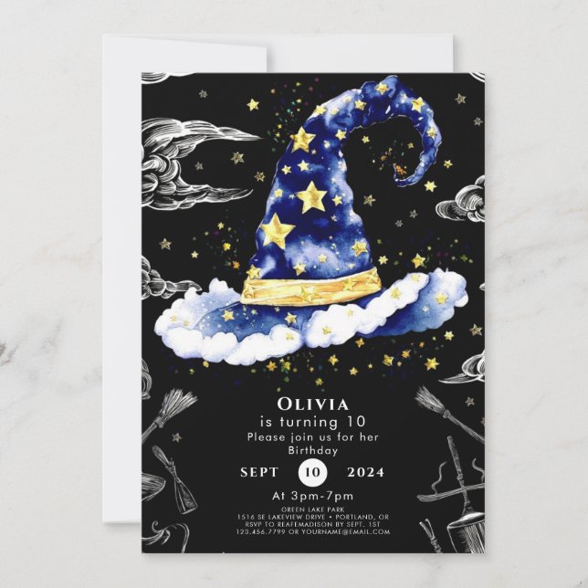 Convites Aniversário do Assistente de Brincadeiras Pastel (Frente)