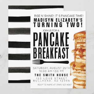 Convites Aniversário do Café da Manhã