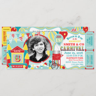 Convites Aniversário do Carnaval da Casa de Banho