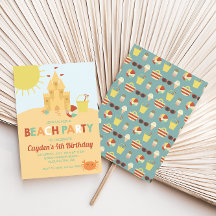 Aniversário do Castelo de Areia de Verão do Partid