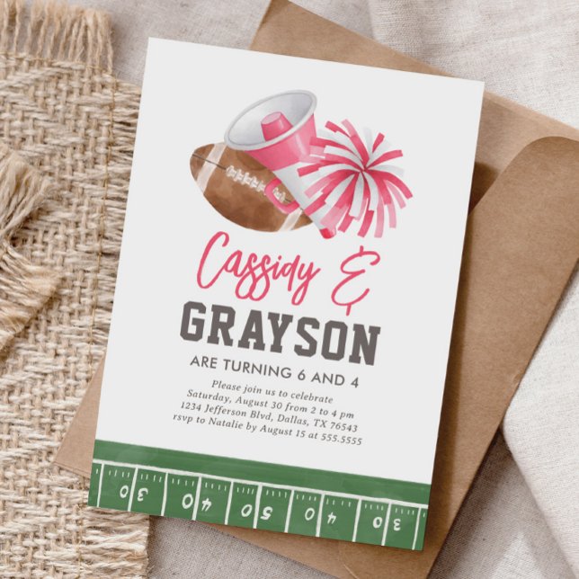 Convites Aniversário do Concelho de Cheiro de Futebol (Criador carregado)