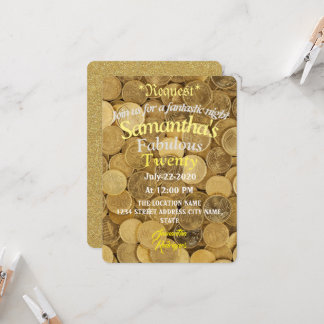 Convites Aniversário do Dinheiro Tropical