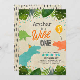 Convites Aniversário do Dinossauro Convidam Festa de Dinoss