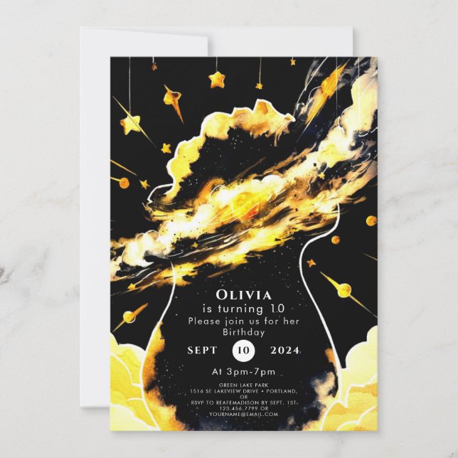 Convites Aniversário do Espaço Divertido Encantado (Frente)