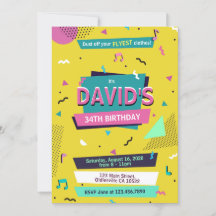 Aniversário do estilo Memphis nos anos 90